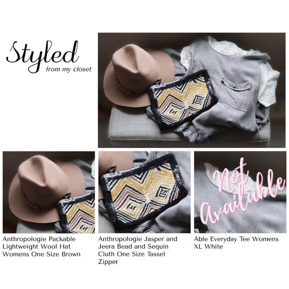 Vintage Limited Express Drop Waist Cottage Dress Lagenlook Gray NEEDS REPAIR - Picture 10 of 10